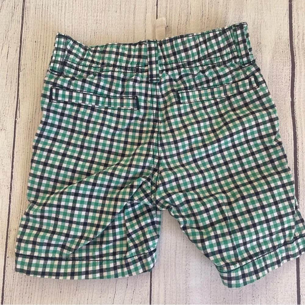 Gymboree Blue and Green Checked Shorts Size 2T